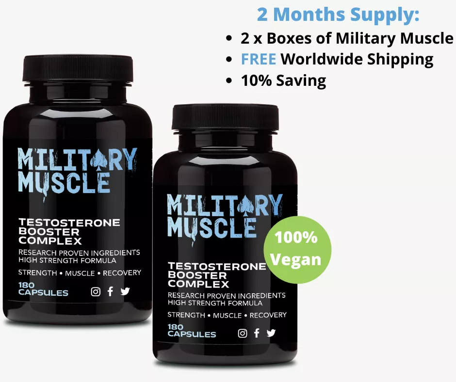 2 Bottles Of Military Muscle