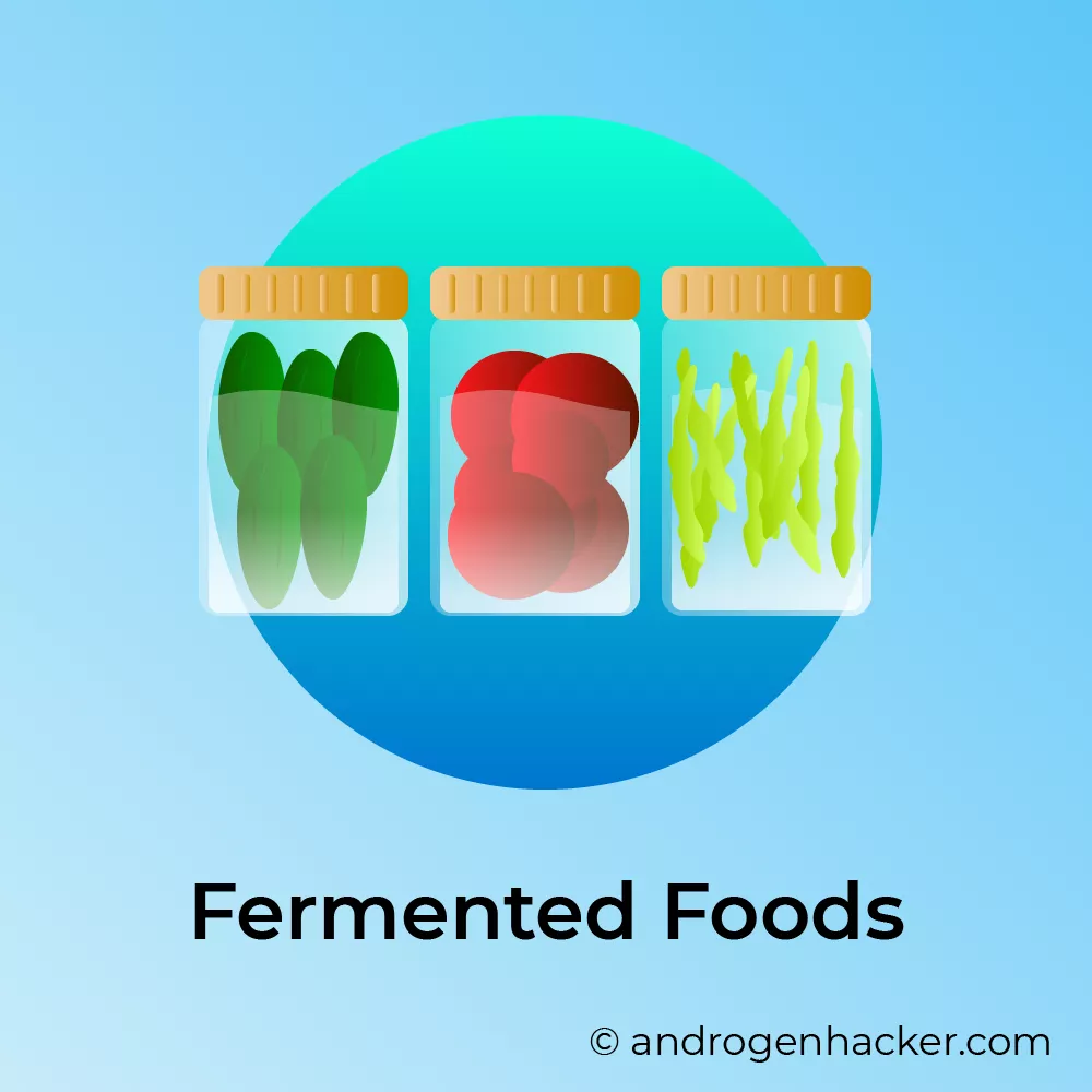 Fermented foods testoterone boosting