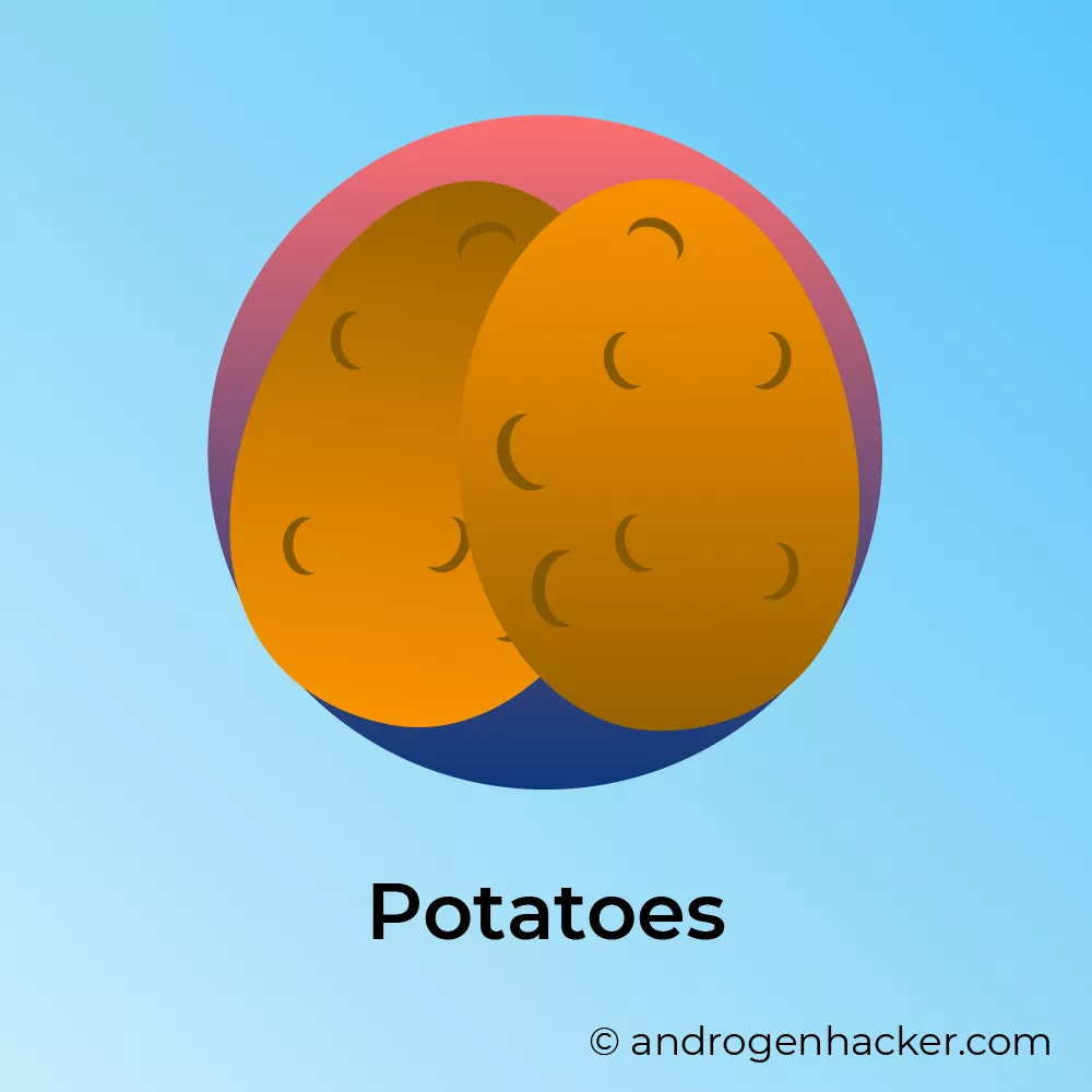 Potatoes testoterone boosting food