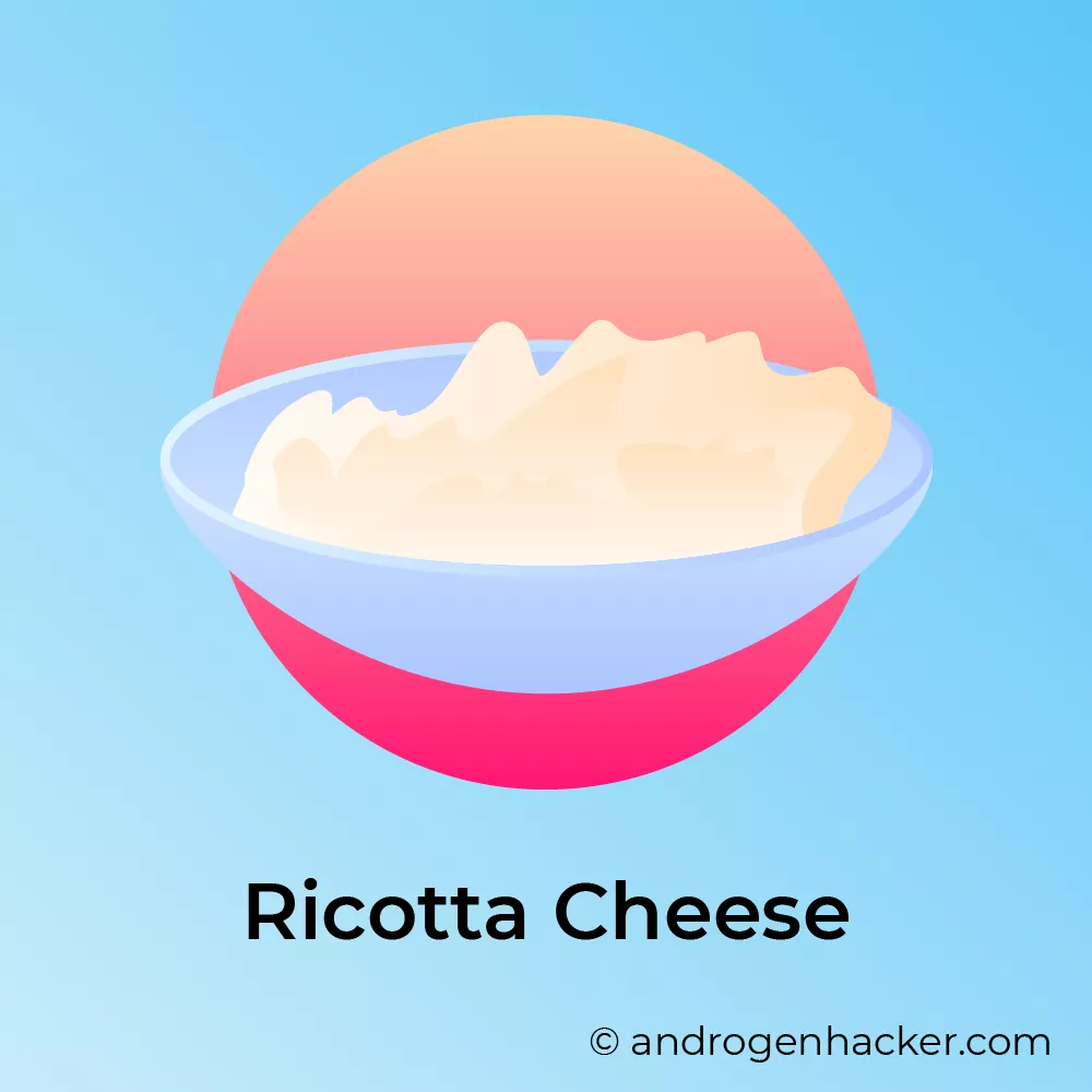 Ricotta cheese testoterone boosting food